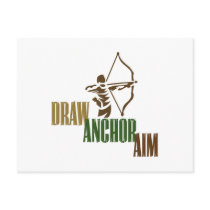 Draw. Anchor. Aim. Post Cards