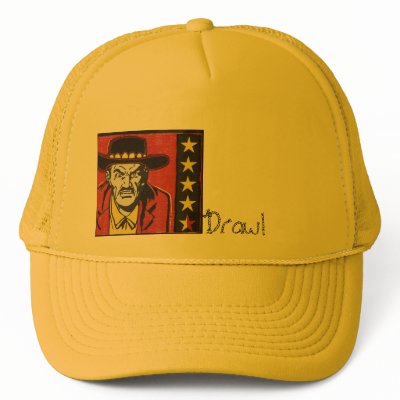 Draw! Hat by leadbetter3