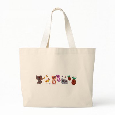 Drawing Banner Bag by SuperMaggie