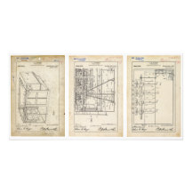 Drawing of a Voting Machine 08/10/1910 Personalized Photo Card