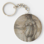 Drawing of Pallas Keychain