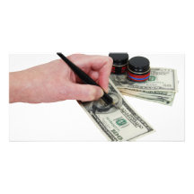 DrawingMoney041809 Photo Cards