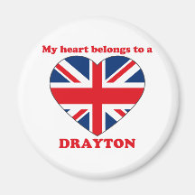 Drayton Fridge Magnet