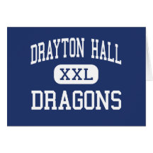 Drayton Hall Dragons Middle Charleston Greeting Card