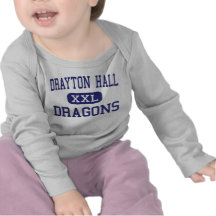 Drayton Hall Dragons Middle Charleston T-shirts