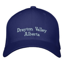 Drayton Valley, Alberta Hat Embroidered Hats