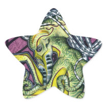 Dread Cthulhu Star Sticker
