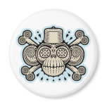Dread Fezbeard Refrigerator Magnet