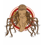 Dreadlock Girl t-shirts