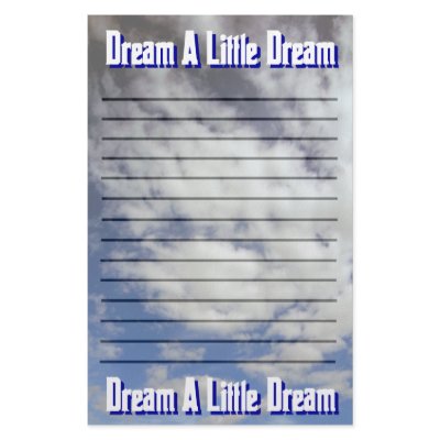Dream A Little Dream Stationery by CreatureCreations