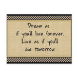 Dream As If: Postcards