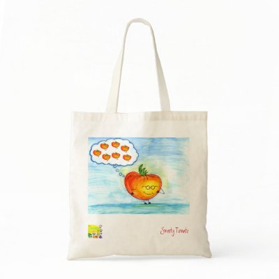 Dream Big Tomato bag by kathyfena