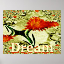 Dream Blooming Earth Poster-Customize