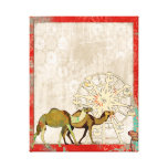 Dream Camels Fantasy Day Art Canvas Stretched Canvas Print