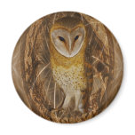 Dream catcher owl fridge magnet