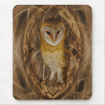 Dream catcher owl mousepads