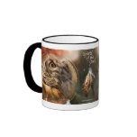 Dream Catcher Series - Spirit Of The Owls Mug