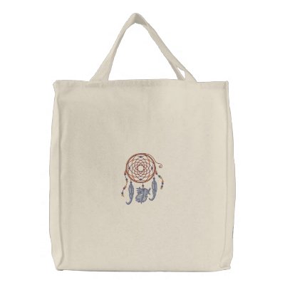 Dream Catcher Tote Bag by Embroidery4U