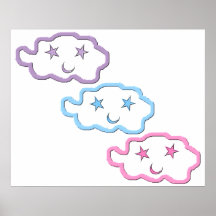 Dream Cloud Friends Angle Huge Print