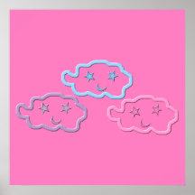 Dream Cloud Friends Huge Print