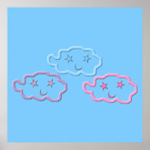 Dream Cloud Friends Huge Print