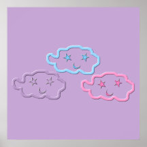 Dream Cloud Friends Huge Print