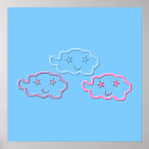 Dream Cloud Friends Small Print