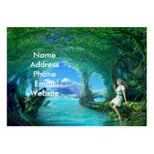 Dream Girl Business Cards