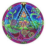 Dream House Sanctuary Mandala Sticker
