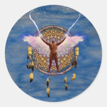Dream Master Round Sticker
