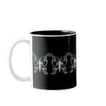 Dream Metal Butterfly Mugs