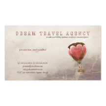 Dream Travel Agency business card