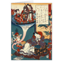 Dream Ukihashi 1854 Greeting Card