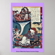 Dream Ukihashi by Utagawa,Toyokuni Ukiyoe Posters