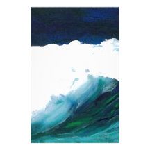 Dream Wave - CricketDiane Ocean Wave Art Stationery Design