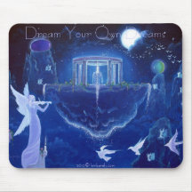 Dream Your Own Dreamsby Fantasy Artist Lori Karels Mousepads