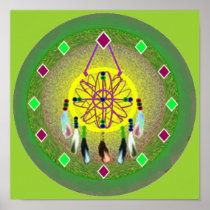 Dreamcatcher Print on Canvas