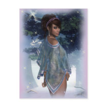 Dreamer Fantasy Art Signed Mini-Print Card
