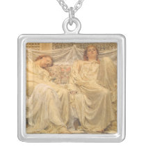 Dreamers by Albert Joseph Moore Necklace