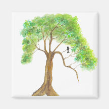 Dreaming Of Spring From Original Artwork Refrigerator Magnets