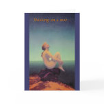 "...dreaming of you" Maxfield Parrish card