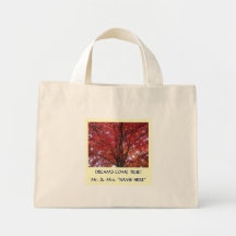 Dreams Come True! Wedding Party Tote bag Autumn