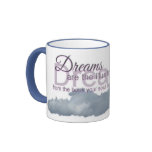 dreams coffee mug