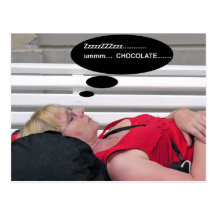 Dreams of Chocolate Postcard