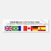DREAMSBLEND.COM BUMPER STICKERS