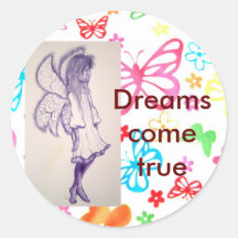 Dreamscometrue sticker