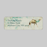 Dreamy Camel Address Label labels