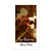 Dreamy Jungle Flowers Business Card Template