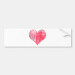 Dreamy Pink Telephone Box Bumper Stickers