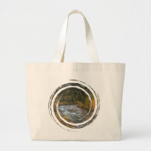 Dreamy River Canvas Bag